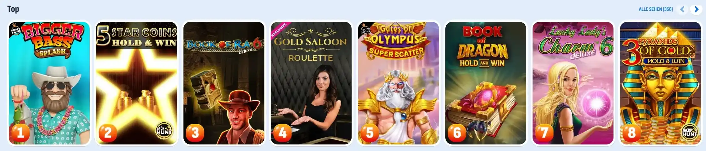 Nomini Casino games